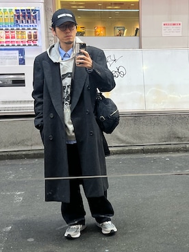 「agnes b.（アニエスベー）のアイテム」を使った、DAさん（メンズ・170cm）の冬コーディネート