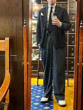 「ANATOMICA（アナトミカ）のアイテム（テーラードジャケット）」を使った、DAさん（メンズ・170cm）の夏コーディネート