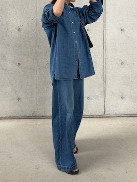 「CHANEL（シャネル）のアイテム（バッグ）」を使った、Aさん（レディース・156cm）の春コーディネート