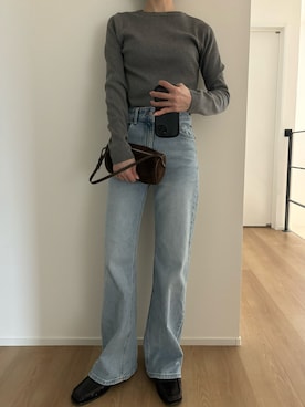 「coca（coca）（コカ）のアイテム」を使った、Aさん（レディース・156cm）の秋コーディネート