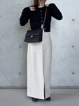 「アイテム（バッグ）」を使った、Aさん（レディース・156cm）の冬コーディネート