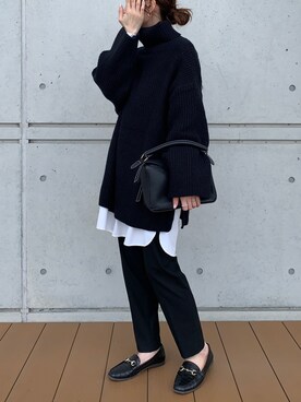 Aさん（レディース・156cm）の冬コーディネート