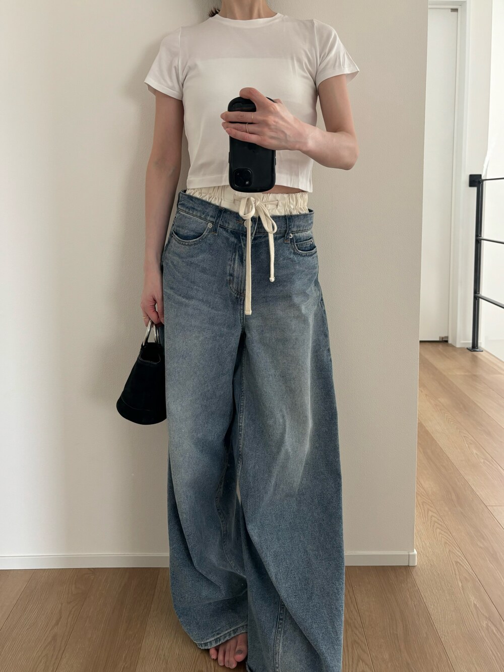 TODAYFUL（トゥデイフル）の「Layered Waist Denim（デニム