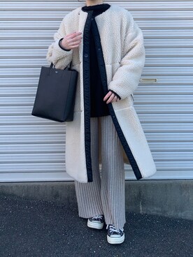 Aさん（レディース・156cm）の冬コーディネート