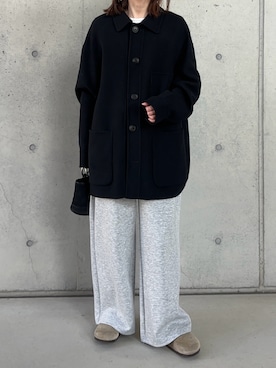 「Simon Miller（サイモン・ミラー）のアイテム」を使った、Aさん（レディース・156cm）の冬コーディネート