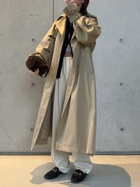 Aさん（骨格ウェーブ・レディース・156cm）の冬コーディネート