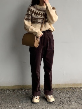 Aさん（レディース・156cm）の冬コーディネート