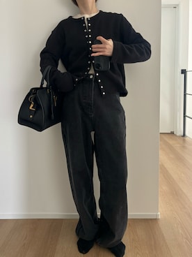 「agnes b.（アニエスベー）のアイテム」を使った、Aさん（レディース・156cm）の春コーディネート