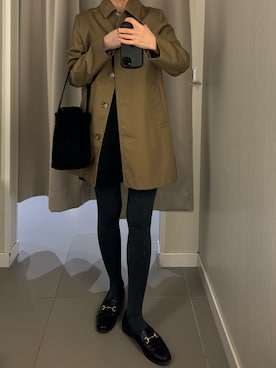 「Miniministore（ミニミニストア）のアイテム」を使った、Aさん（レディース・156cm）の冬コーディネート