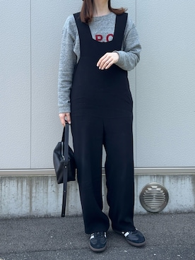 「adidas（アディダス）のサンバ OG / SAMBA OG / アディダスオリジナルス adidas Originals スニーカー（スニーカー）」を使った、Aさん（レディース・156cm）の冬コーディネート