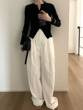 「ENOF（イナフ）のアイテム」を使った、Aさん（レディース・156cm）の夏コーディネート