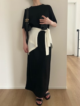「JIL SANDER（ジルサンダー）のアイテム」を使った、Aさん（レディース・156cm）の夏コーディネート
