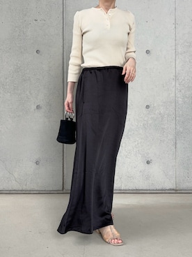 「Simon Miller（サイモン・ミラー）のアイテム」を使った、Aさん（レディース・156cm）の夏コーディネート