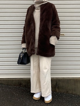 Aさん(レディース・156cm)の冬コーディネート