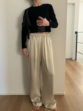 「ENOF（イナフ）のアイテム」を使った、Aさん（レディース・156cm）の夏コーディネート