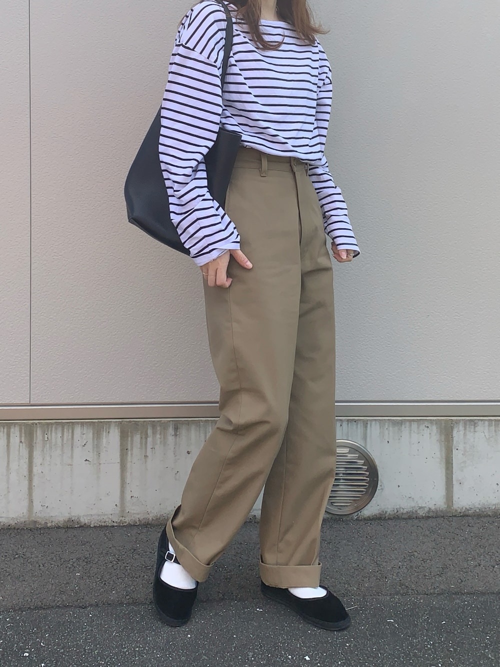 パンツ THE SHINZONE  HIGH WAIST CHINO PT THE SHINZONE パンツ チノパン HIGH WAIST CHINO PT (N