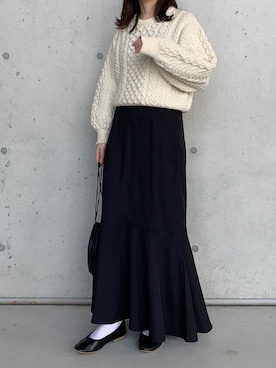 Aさん（レディース・156cm）の冬コーディネート