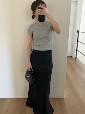 「ENOF（イナフ）のアイテム」を使った、Aさん（レディース・156cm）の春コーディネート