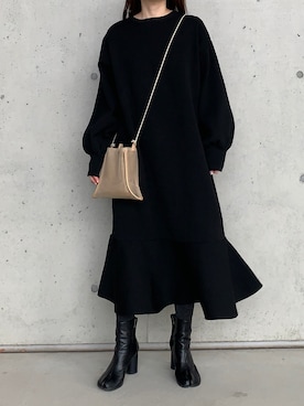 Aさん（レディース・156cm）の冬コーディネート