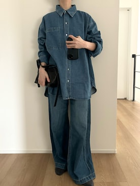 「ENOF（イナフ）のアイテム」を使った、Aさん（レディース・156cm）の春コーディネート