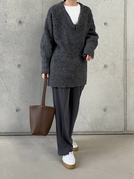 「emmi（エミ）のアイテム」を使った、Aさん（レディース・156cm）の冬コーディネート