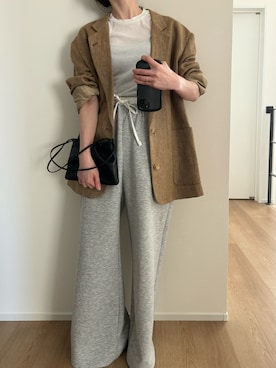 「H&M（エイチ・アンド・エム）のアイテム（トップス）」を使った、Aさん（レディース・156cm）の夏コーディネート