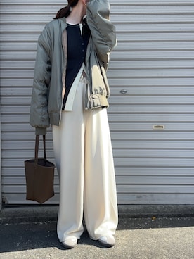 「titivate（ティティベイト）のアイテム」を使った、Aさん（レディース・156cm）の春コーディネート