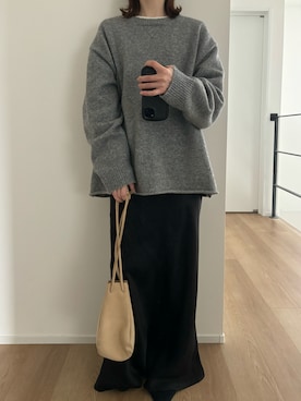 「ENOF（イナフ）のアイテム」を使った、Aさん（レディース・156cm）の冬コーディネート