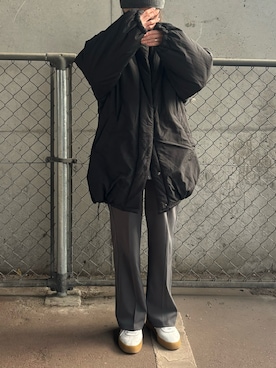 「emmi（エミ）のアイテム」を使った、Aさん（レディース・156cm）の冬コーディネート