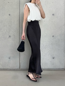 「Simon Miller（サイモン・ミラー）のアイテム」を使った、Aさん（レディース・156cm）の秋コーディネート