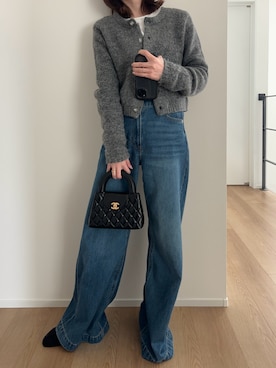 「H&M（エイチ・アンド・エム）のアイテム」を使った、Aさん（レディース・156cm）の春コーディネート