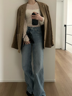 Aさん(レディース・156cm)の春コーディネート