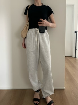 「anuke（アンヌーク）のアイテム」を使った、Aさん（レディース・156cm）の夏コーディネート