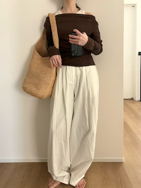 Aさん(レディース・156cm)の春コーディネート
