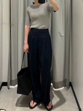 「THE ROW（ザロウ）のアイテム」を使った、Aさん（レディース・156cm）の春コーディネート