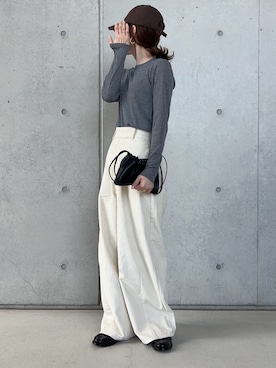 「H&M（エイチ・アンド・エム）のアイテム」を使った、Aさん（レディース・156cm）の秋コーディネート