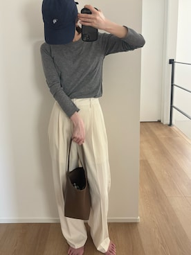 「Ron Herman（ロン ハーマン）のアイテム」を使った、Aさん（レディース・156cm）の夏コーディネート