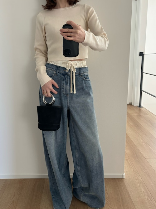 TODAYFUL(トゥデイフル)の「Layered Waist Denim(デニム TODAYFUL(トゥデイフル)の「Layered Waist Denim(デニム