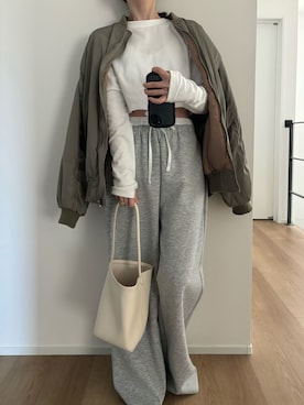 Aさん（レディース・156cm）の春コーディネート