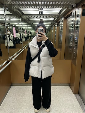 「LMCのアイテム」を使った、Maiさん（レディース・168cm）の冬コーディネート