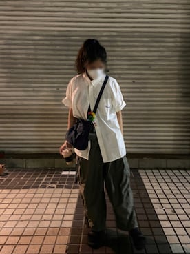 「ADER error（アーダーエラー）のアイテム（レッグウェア）」を使った、Maiさん（レディース・168cm）の秋コーディネート
