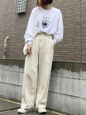 「copine（コピン）のアイテム」を使った、youkiさん（レディース・161cm）の秋コーディネート