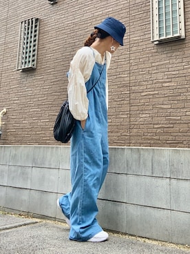 「FILA（フィラ）のアイテム（シューズ）」を使った、youkiさん（レディース・161cm）の夏コーディネート