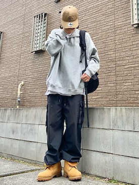 「アイテム（バックパック/リュック）」を使った、youkiさん（レディース・161cm）の秋コーディネート