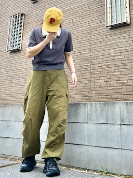「Chillfar（チルファー）のアイテム」を使った、youkiさん（レディース・161cm）の夏コーディネート