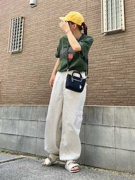 「mixxmixのアイテム」を使った、youkiさん（レディース・161cm）の夏コーディネート