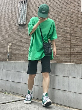 「Add+（アッド）のアイテム」を使った、youkiさん（レディース・161cm）の夏コーディネート