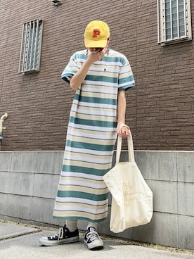 「mixxmixのアイテム」を使った、youkiさん（レディース・161cm）の春コーディネート