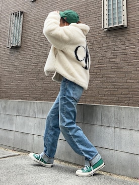 「Calvin Klein（カルバン・クライン）のアイテム（その他アウター）」を使った、youkiさん（レディース・161cm）の秋コーディネート