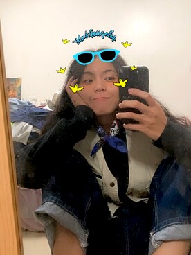 「無（ム）のアイテム（その他アウター）」を使った、87🇹🇼さん（レディース・165cm）の秋コーディネート